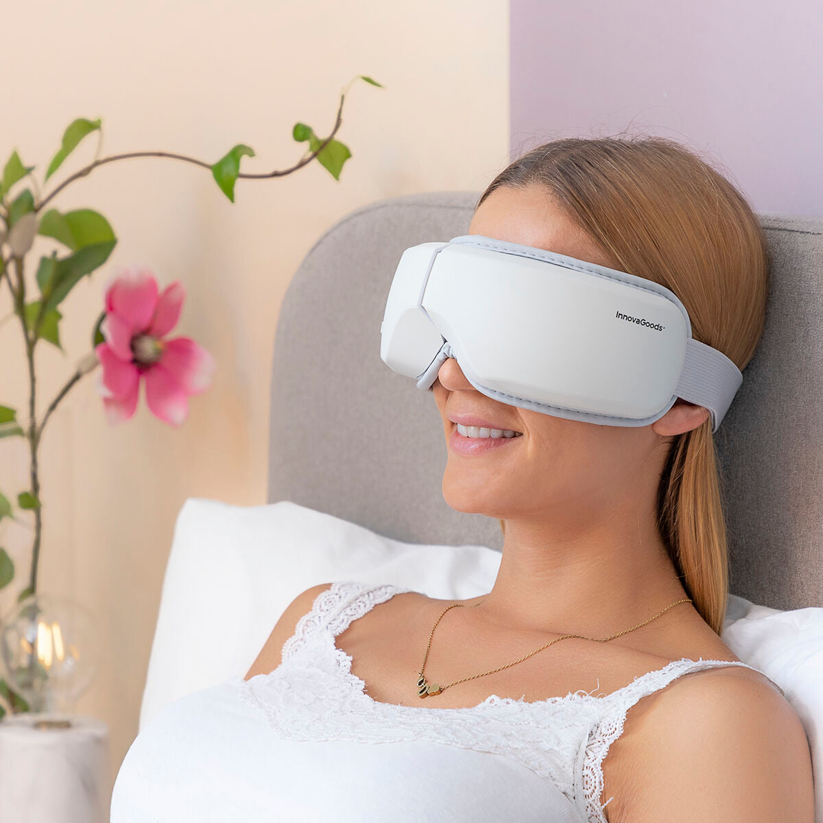 Masažer za oči sa zračnom kompresijom 4 u 1 Eyesky InnovaGoods