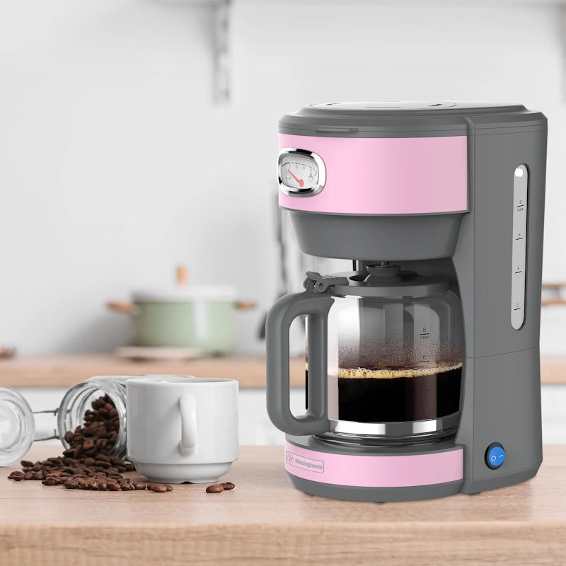 Westinghouse Retro Pink coffee set