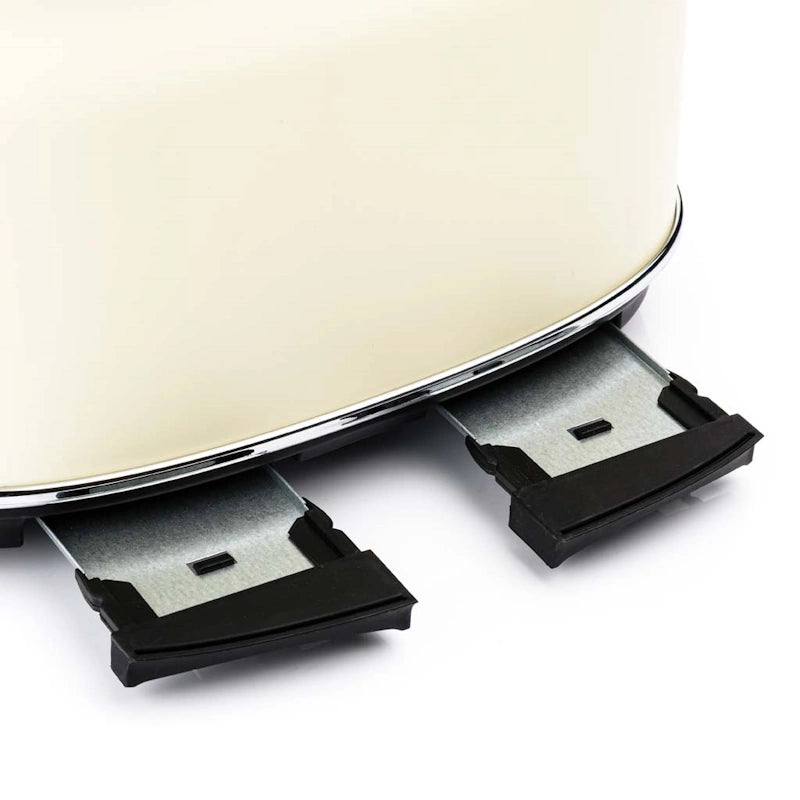 Westinghouse Retro White 4 Slice Toaster