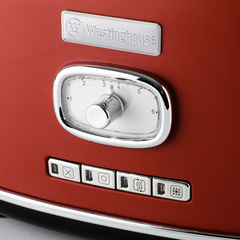 Westinghouse Retro Red 2 Slice Toaster