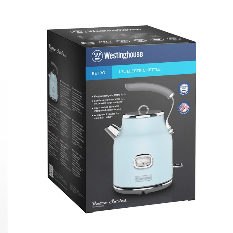 Westinghouse Retro Blue kettle