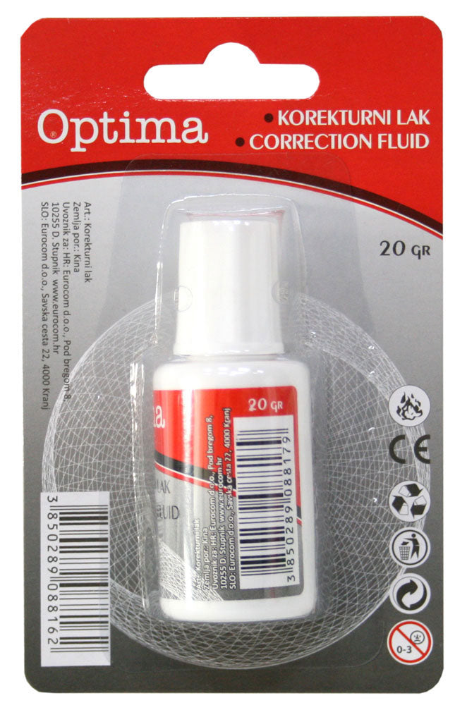 Fluid korekturni OPTIMA KOREKT 20gr 29359 bls P12/288