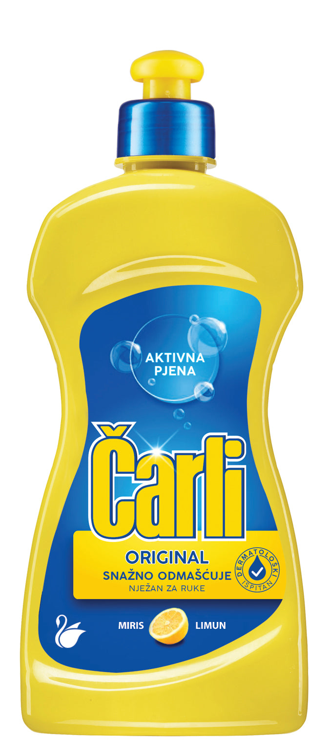 Sredstvo za pranje posode čarli original 450 ml