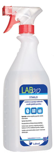 Sredstvo za čist. stekel s pršilom 1L Labpro