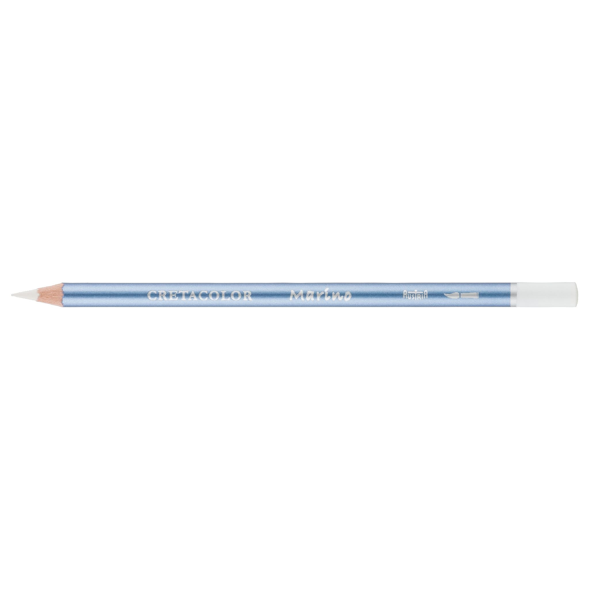 Umjetničke drvene bojice aquarel Cretacolor marino permanentno bijela 3 kom u kartonskoj kutiji