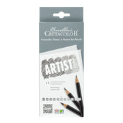 Umjetničke grafitne olovke Cretacolor artist studio 12 kom u kartonskoj kutiji