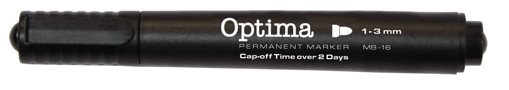 Marker perm. OPTIMA MB16 3mm okrugli vrh crni 120936 P12/144/864