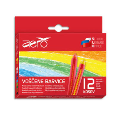 Pasteli Aero 12 kos v kartonski embalaži