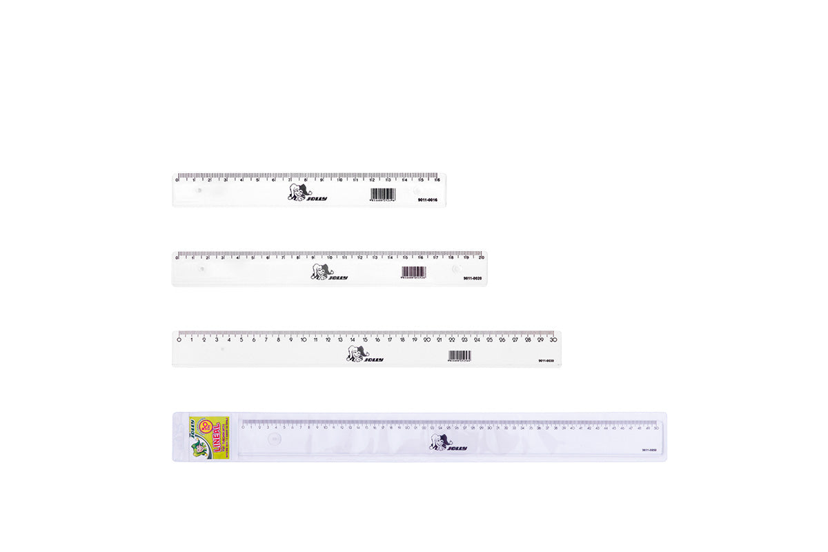 Ravnalo Jolly, 30cm, prozirno
