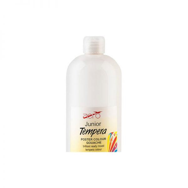 Barva tempera Aero junior 1l bela