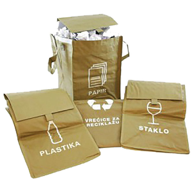 Vreća za razvrstavanje smeća eko 1/3