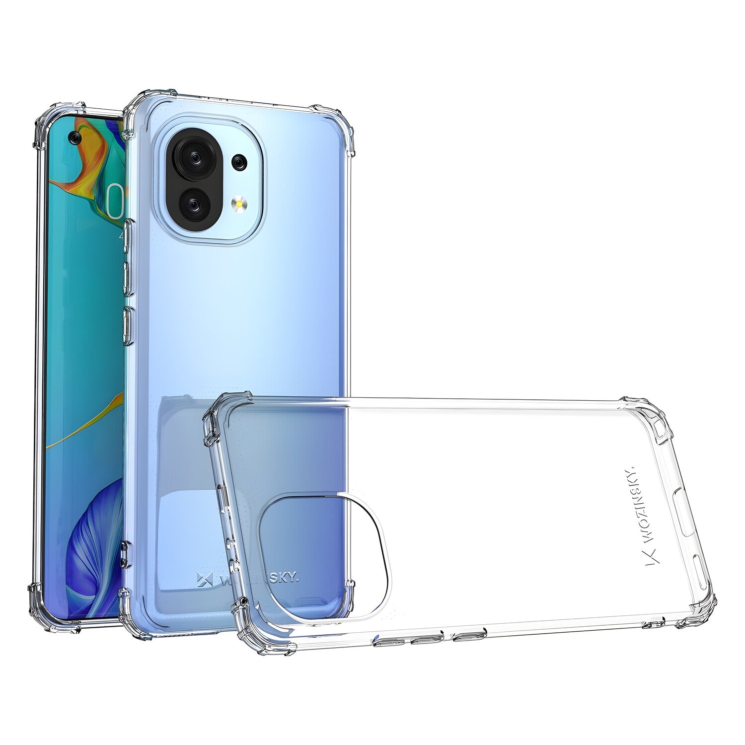 Wozinsky Anti Shock silikonska futrola za Xiaomi Mi 11 - Prozirna KP12157