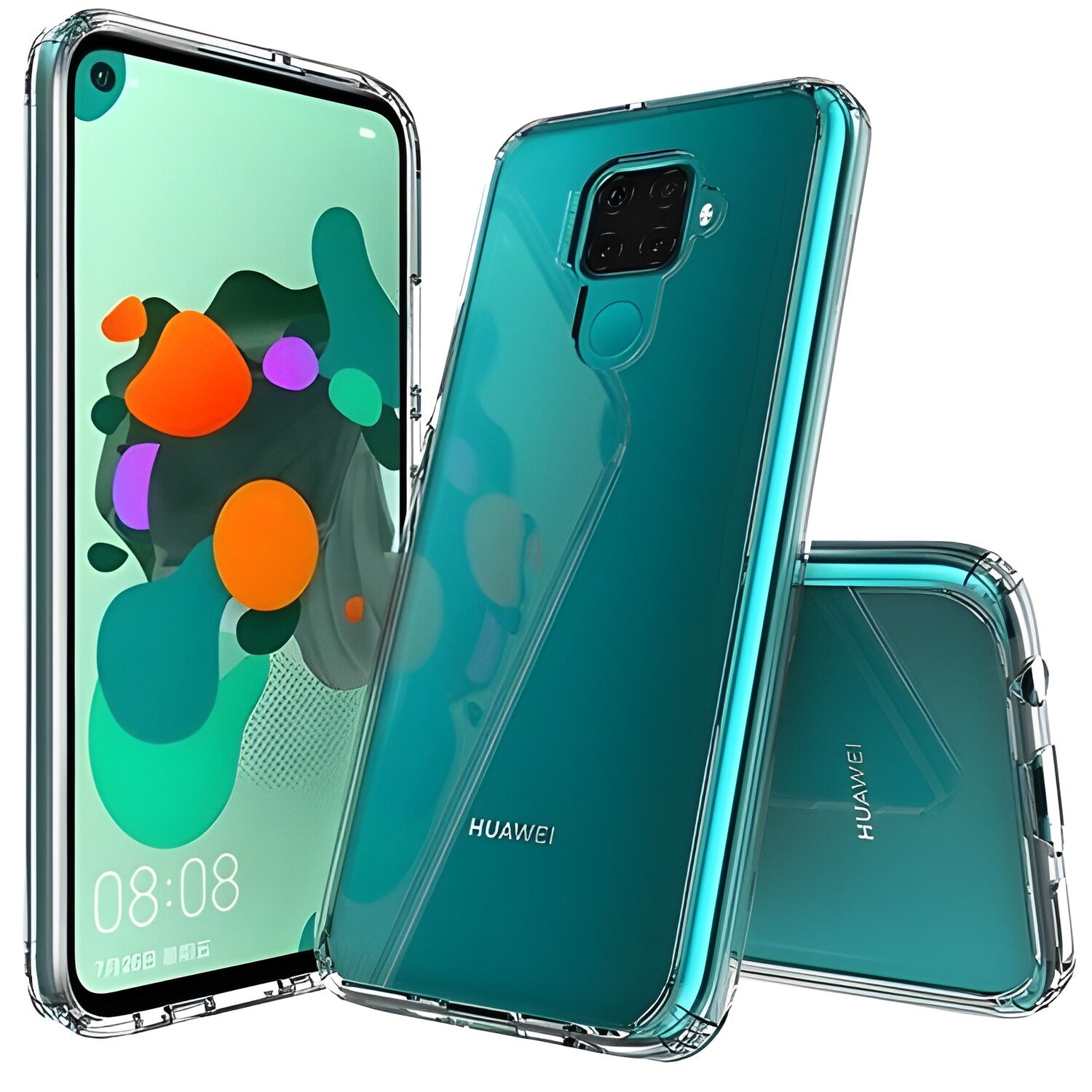 Przezračno zaštitno kućište za Huawei Mate 30 Lite - Prozirna KP19190