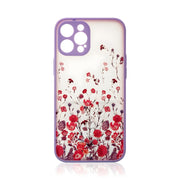 Cvjetna futrola za Apple iPhone 13 Pro - Ljubičasta KP24611
