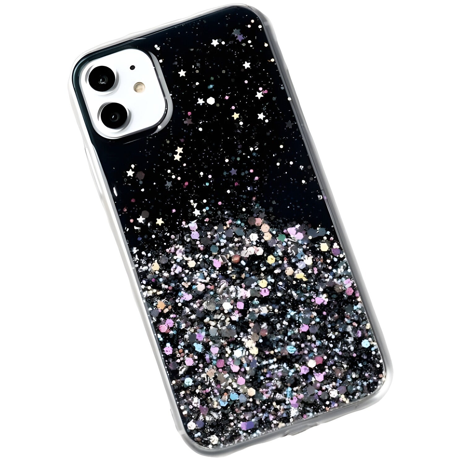 Wozinsky Star Glitter silikonska futrola za Apple iPhone 11 - Crna KP8647