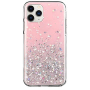 Wozinsky Star Glitter silikonska futrola za Apple iPhone 12 Pro Max - Svijetlo roza KP8756