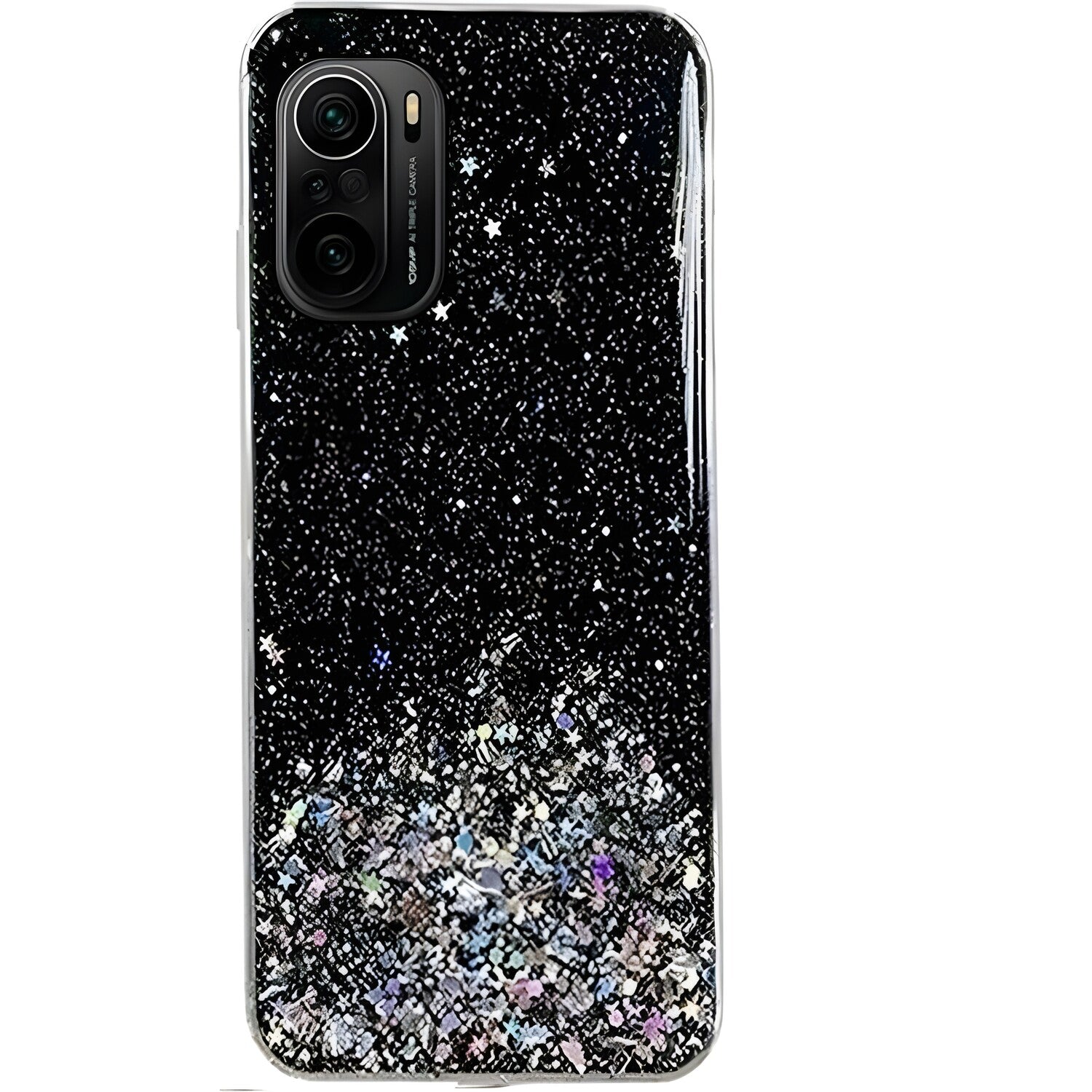 Wozinsky Star Glitter silikonska futrola za Xiaomi Mi 11 - Crna KP8819