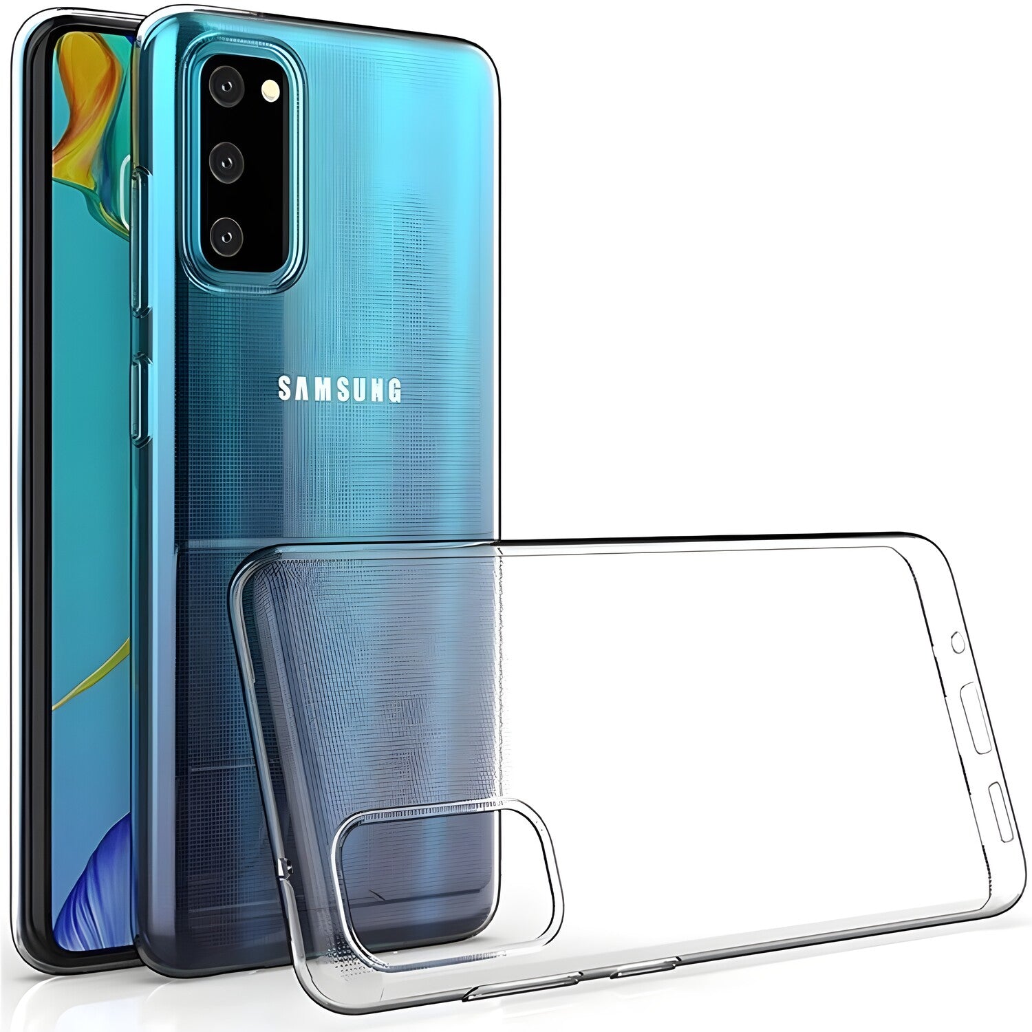 Przezračno zaštitno kućište za Samsung Galaxy S20 - Prozirna KP9399