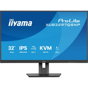 iiyama ProLite XUB3297QSNP-B1 računalni monitor 81,3 cm (32") 2560 x 1440 pikseli 4K Ultra HD LED Crno