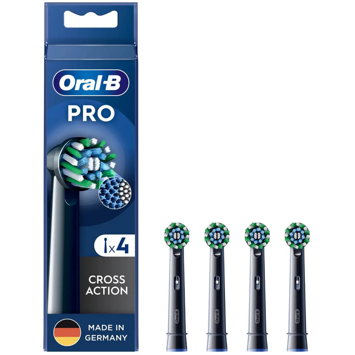 Oral-B CrossAction 4 kom Crno