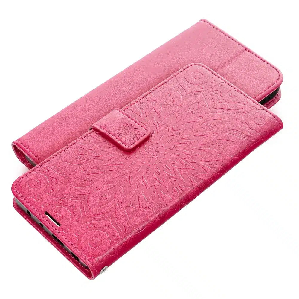 MEZZO Book case preklopna torbica za XIAOMI Redmi NOTE 12 PRO 5G mandala magenta