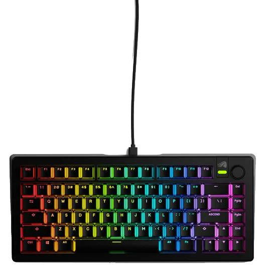Glorious Gaming GMMK 3 Prebuilt tipkovnica Igranje USB QWERTY US Engleski Crno