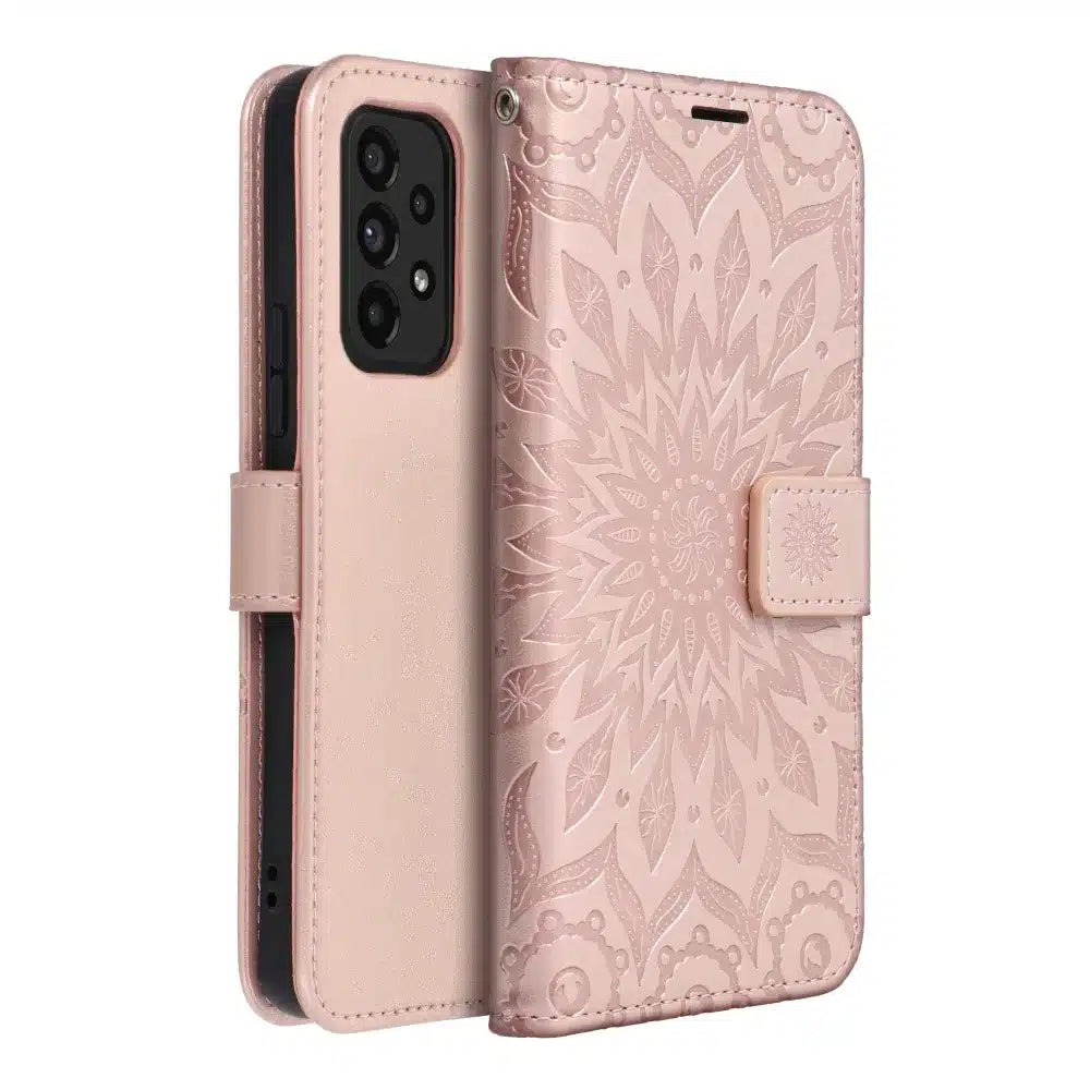 MEZZO Book case za SAMSUNG GALAXY A53 5G mandala rose gold