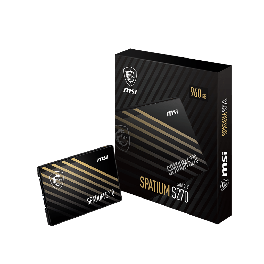 MSI SPATIUM S270 SATA 2.5 960GB unutarnji SSD 2.5" Serijski ATA III 3D NAND