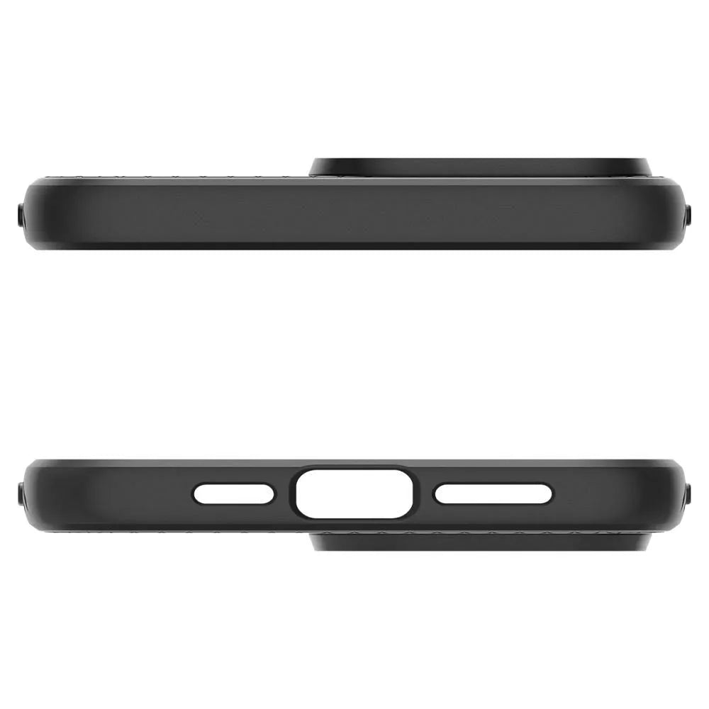 SPIGEN Liquid Air maska za IPHONE 15 PRO mat crna