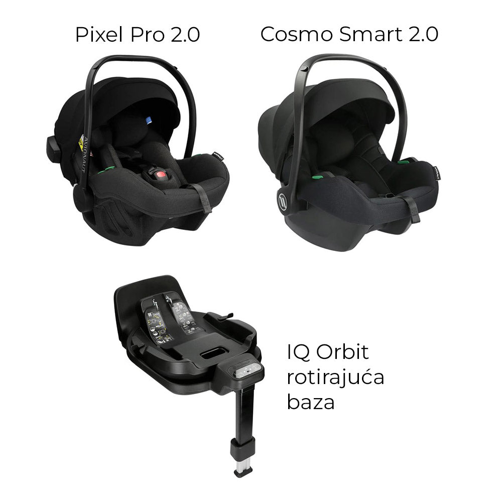 Dječja kolica Bebetto Flavio Premium Class Stella 03 2u1