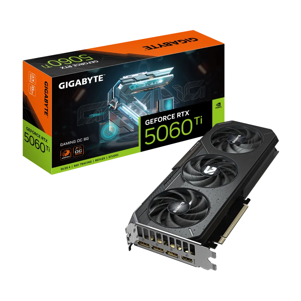 GIGABYTE GeForce RTX 5060 Ti GAMING OC 8G NVIDIA 8 GB GDDR7