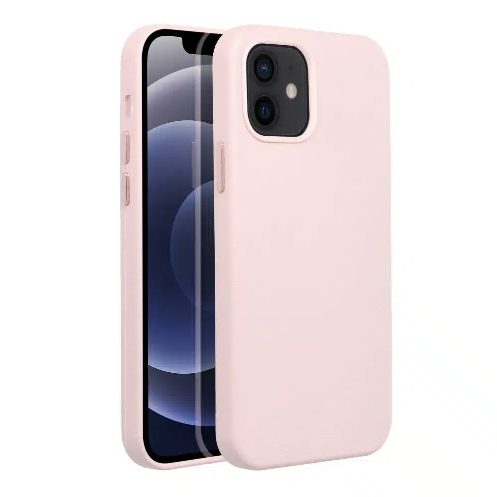 Kožna maska Mag Cover za iPhone 12 sand pink