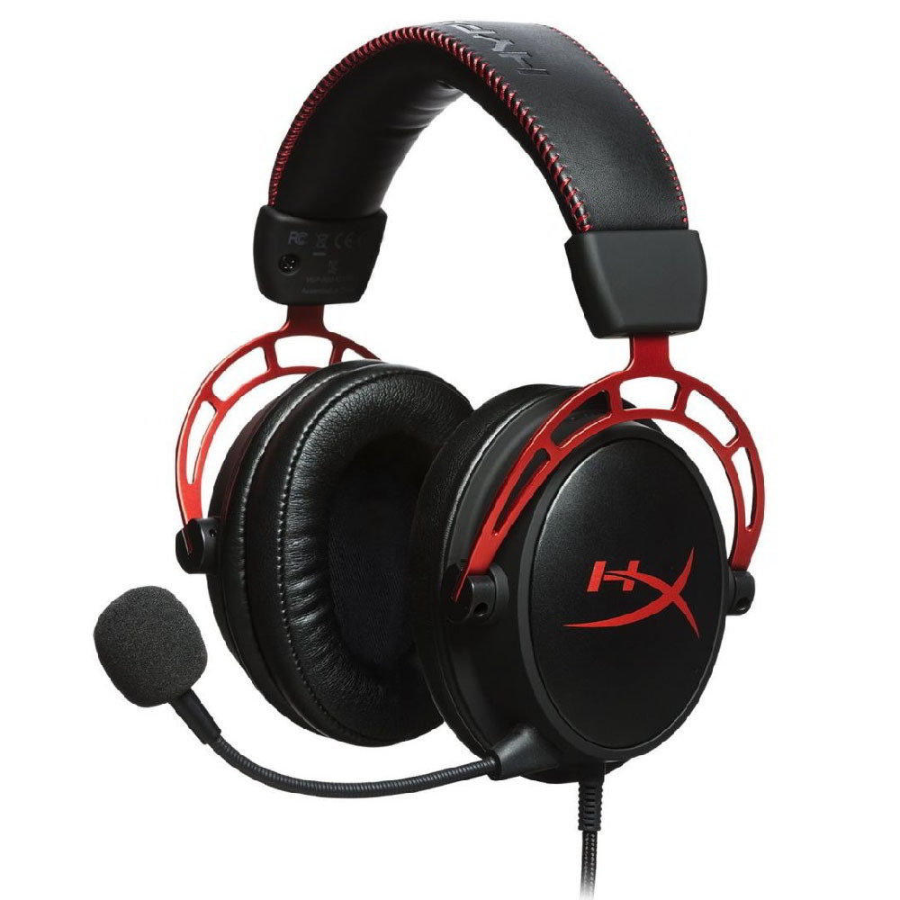 HyperX Cloud Alpha Slušalice Žičano Obruč za glavu Igranje Crno, Crveno