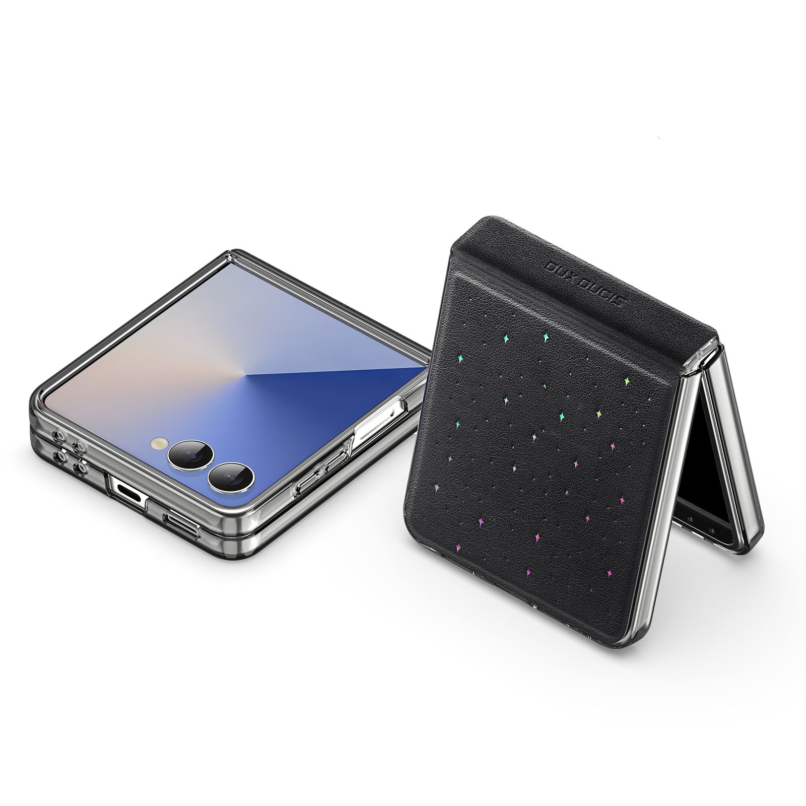 DUX DUCIS STEX maskica za SAMSUNG Z FLIP 7 crna