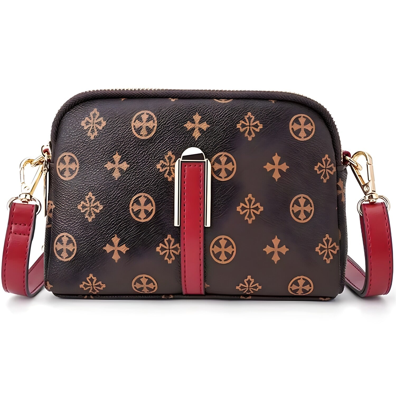 Torba Baellerry SI-35595 - Tamno smeđa / Crvena KP35595