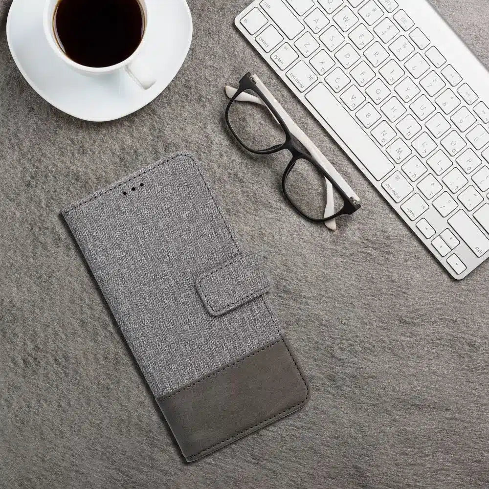 GOMMA Book preklopna futrola za Xiaomi Redmi NOTE 14 PRO 5G / Redmi NOTE 14 PRO PLUS 5G siva