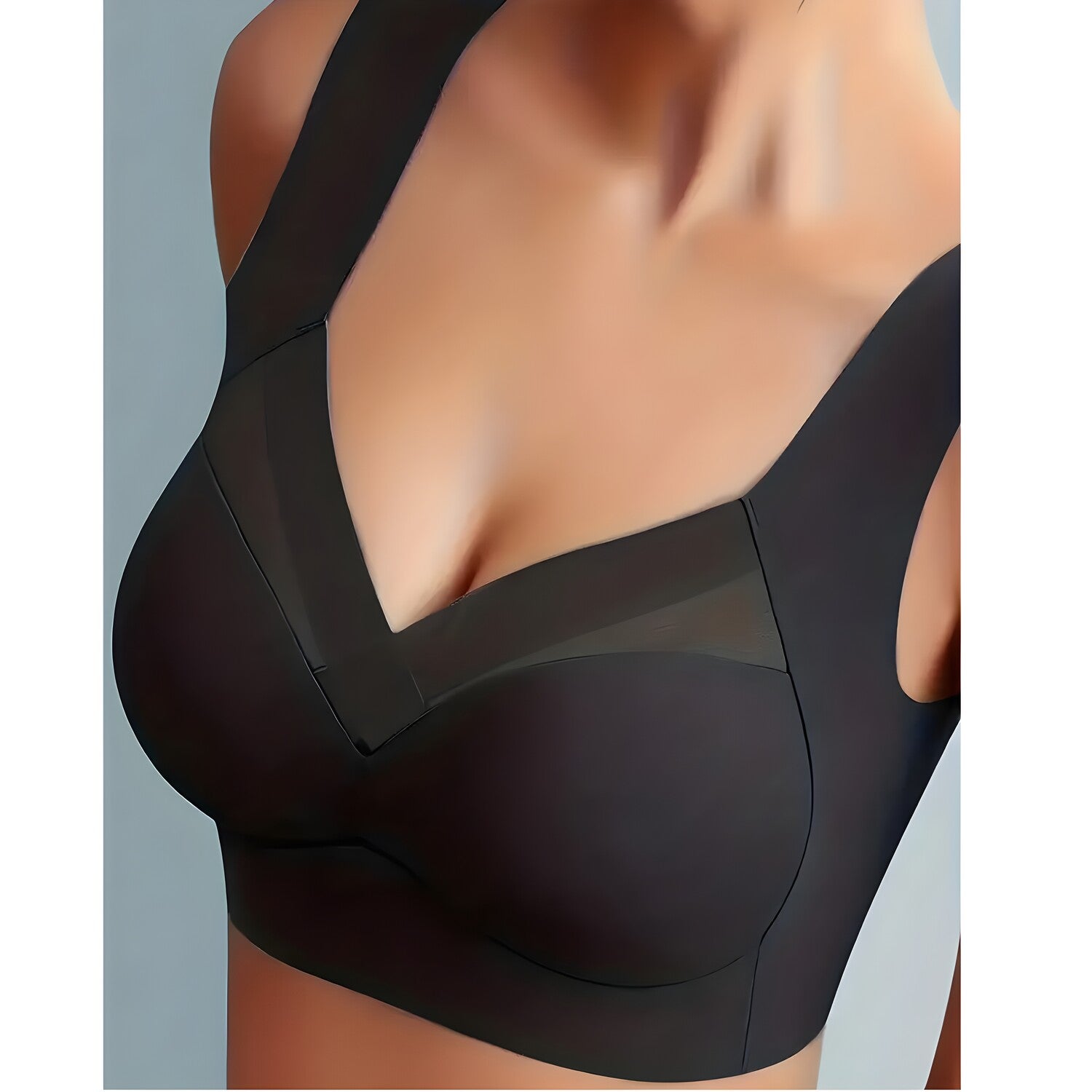 Bešavni grudnjak CO-30800 - Crna / 2XL KP30800