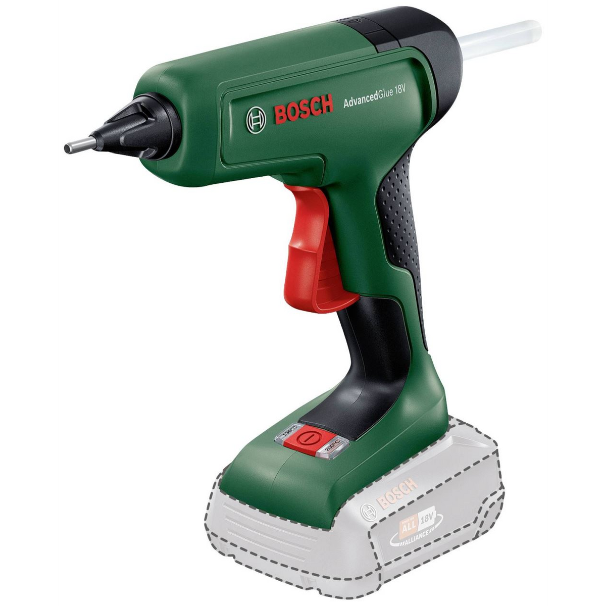 Bosch AdvancedGlue 18V Pištolj za lijepljenje Zeleno