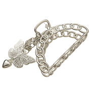 Štipac za kosu Butterfly - Srebrna / Tip3 KP30634