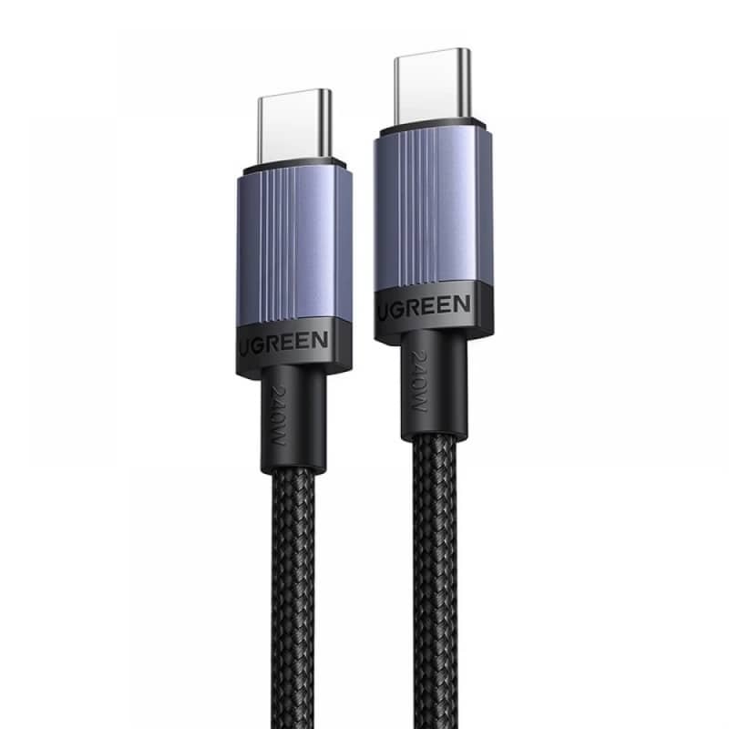 USB-C na USB-C kabel UGREEN L532- 240 W - 2 m- sivi