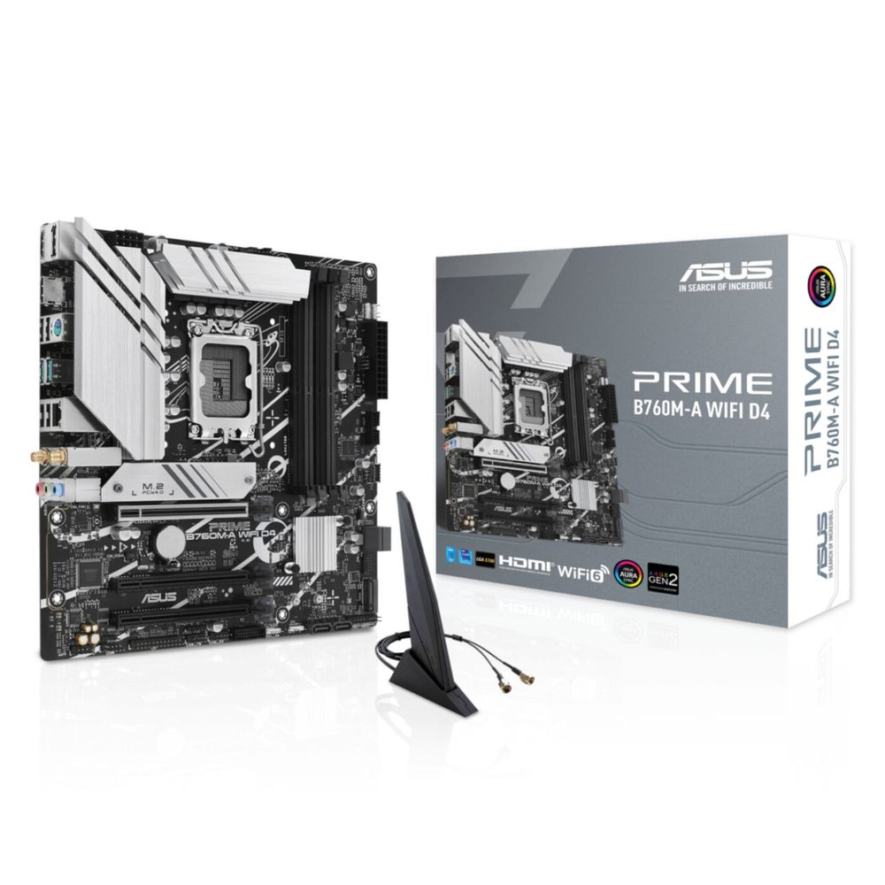 ASUS PRIME B760M-A WIFI D4 Intel B760 LGA 1700 Mikro ATX