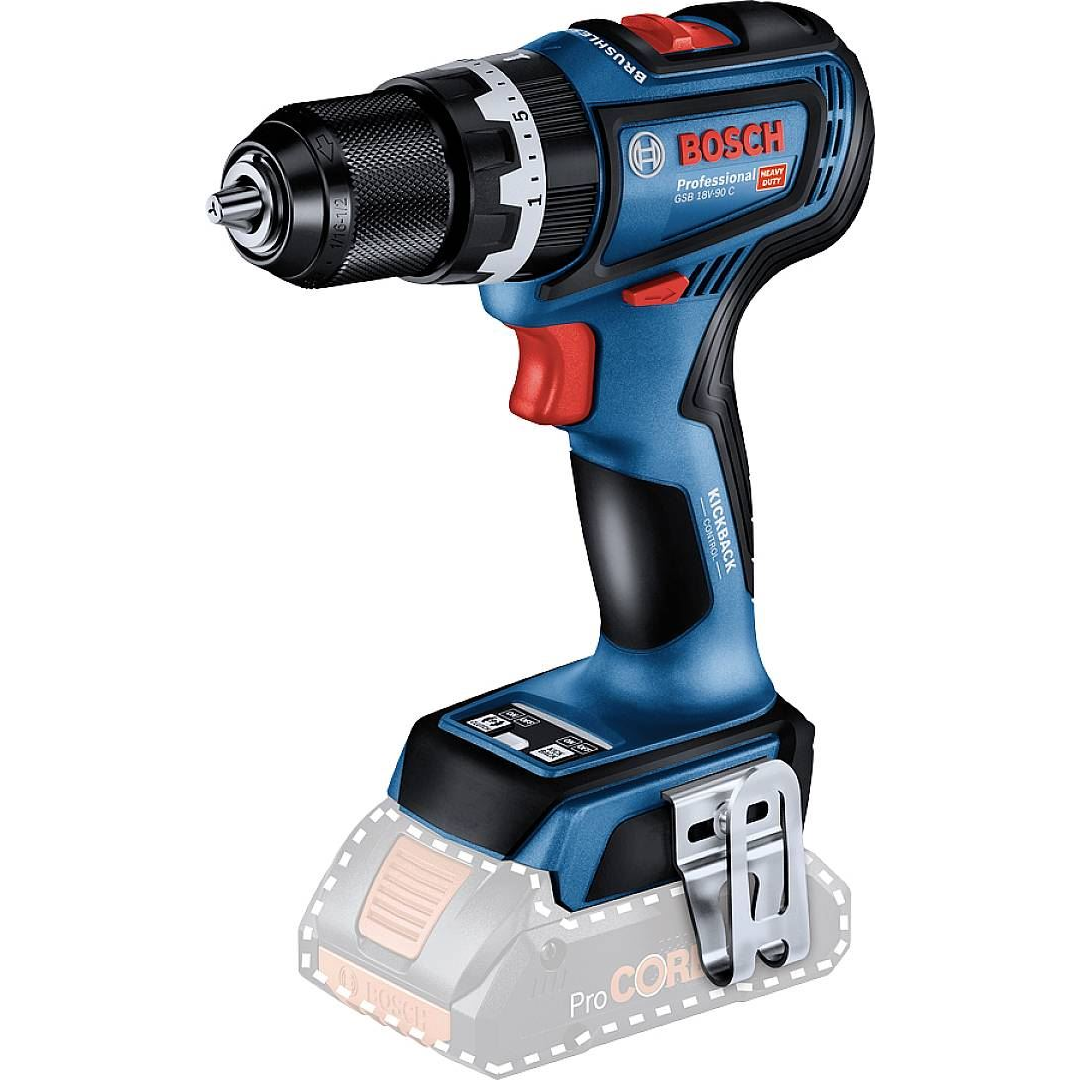 Bosch GSB 18V-90 C 2100 RPM Crno, Plavo