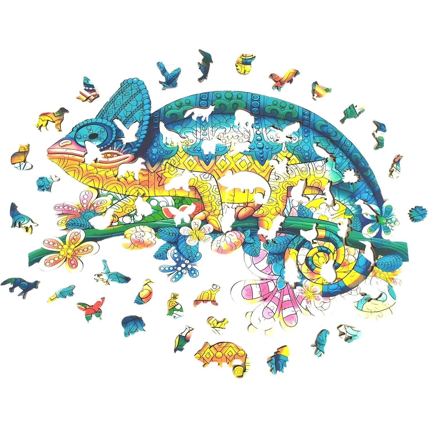 Drvene puzzle - Camaleonte / M KP21916