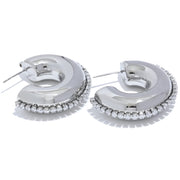 Naušnice CI-29897 - Srebrna KP29897