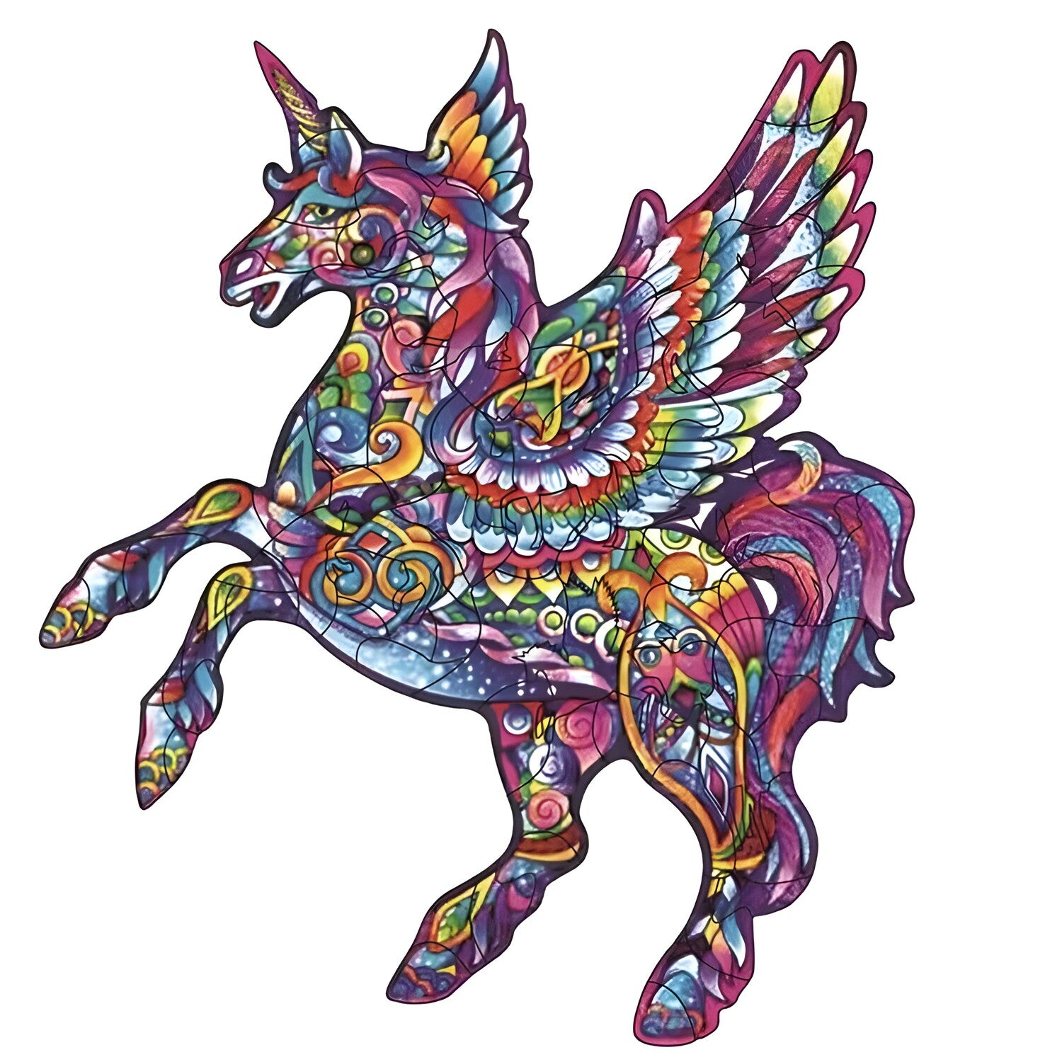 Drvene puzzle - Einhorn/L KP21893
