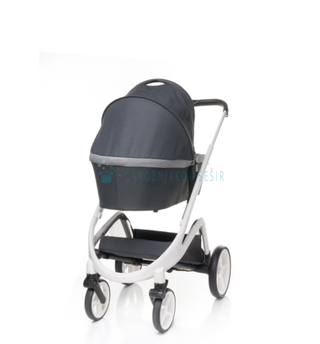 Cosmo 2u1 Dark Grey + MaxiCosi adapteri