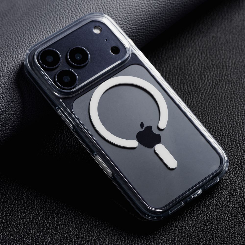 iPhone 17 Pro Forcell F-Protect prozirna hibridna vrhunska maska ​​kompatibilna s MagSafeom