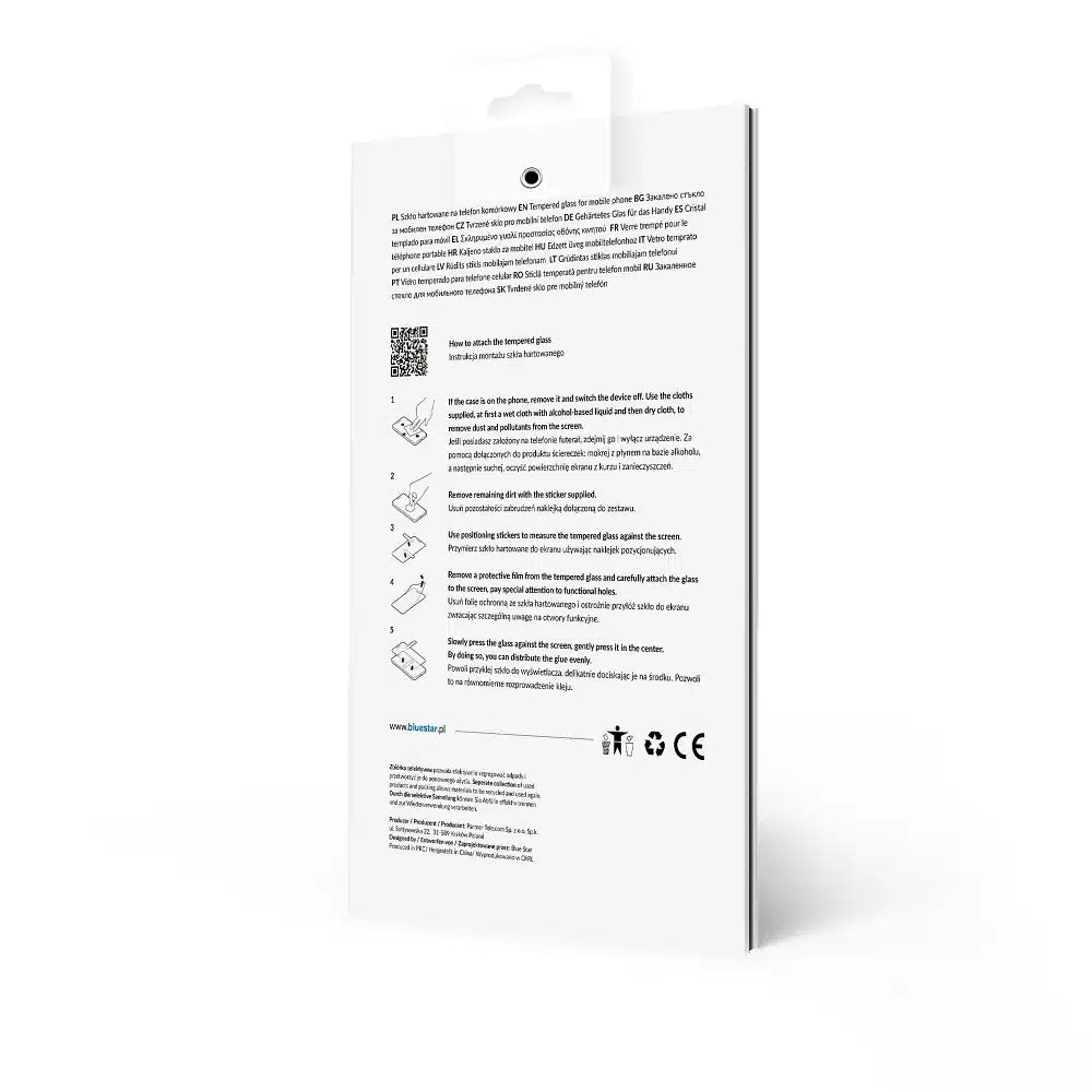 Blue Star 5D kaljeno staklo - za Honor Magic5 Pro - crno