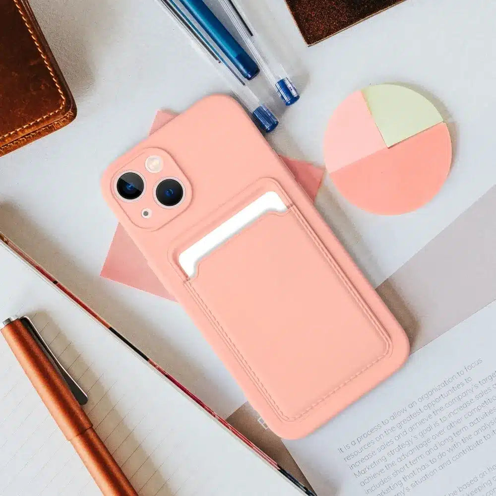 Card Case Silikonska torbica sa držačem kartica za iPhone 11