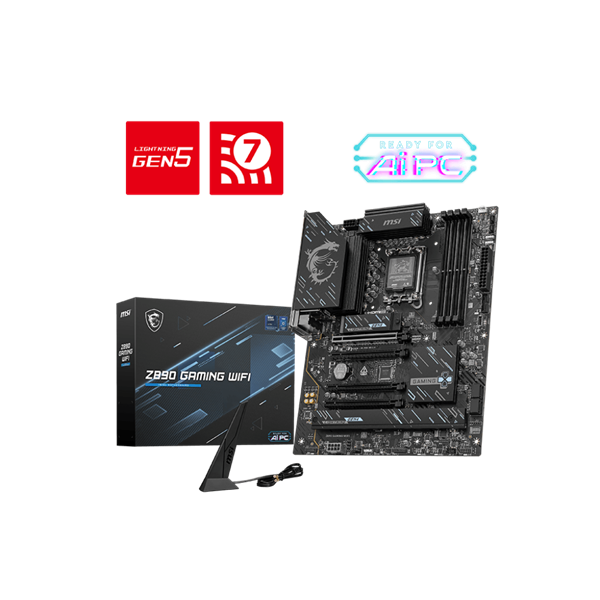 MSI Z890 GAMING WIFI matična ploča Intel Z890 LGA 1851 (Socket V1) ATX